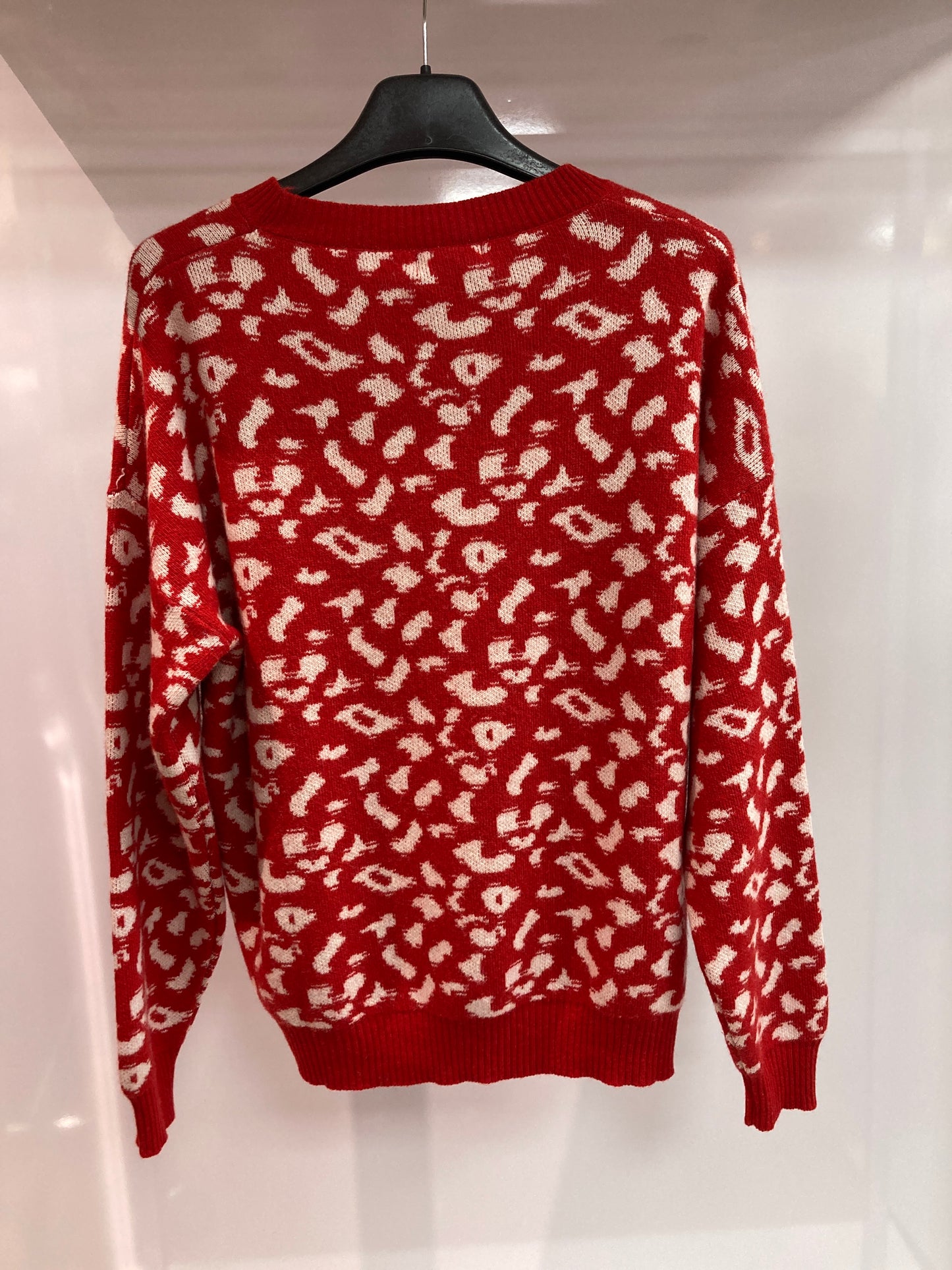 Damen Pullover in Leoparden Print