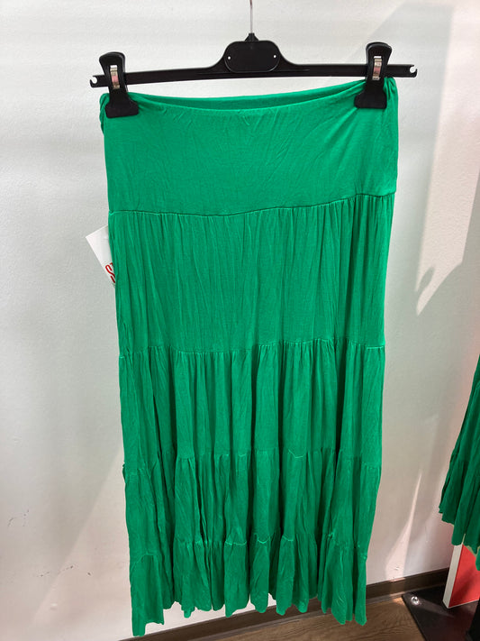 Cocktailrock im Stufen-Look