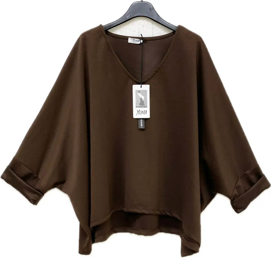 V-Auschnitt Oberteil