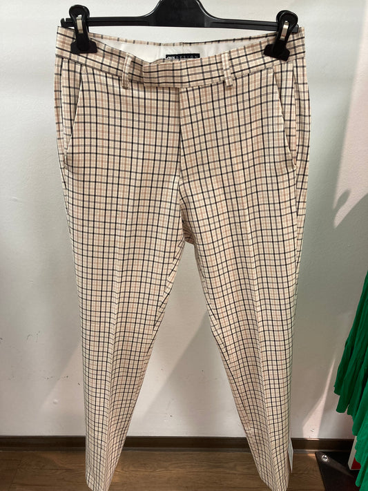 Hose mit karierte Muster