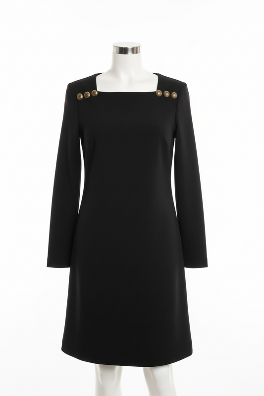 Oberteil lang mit Knöpfen