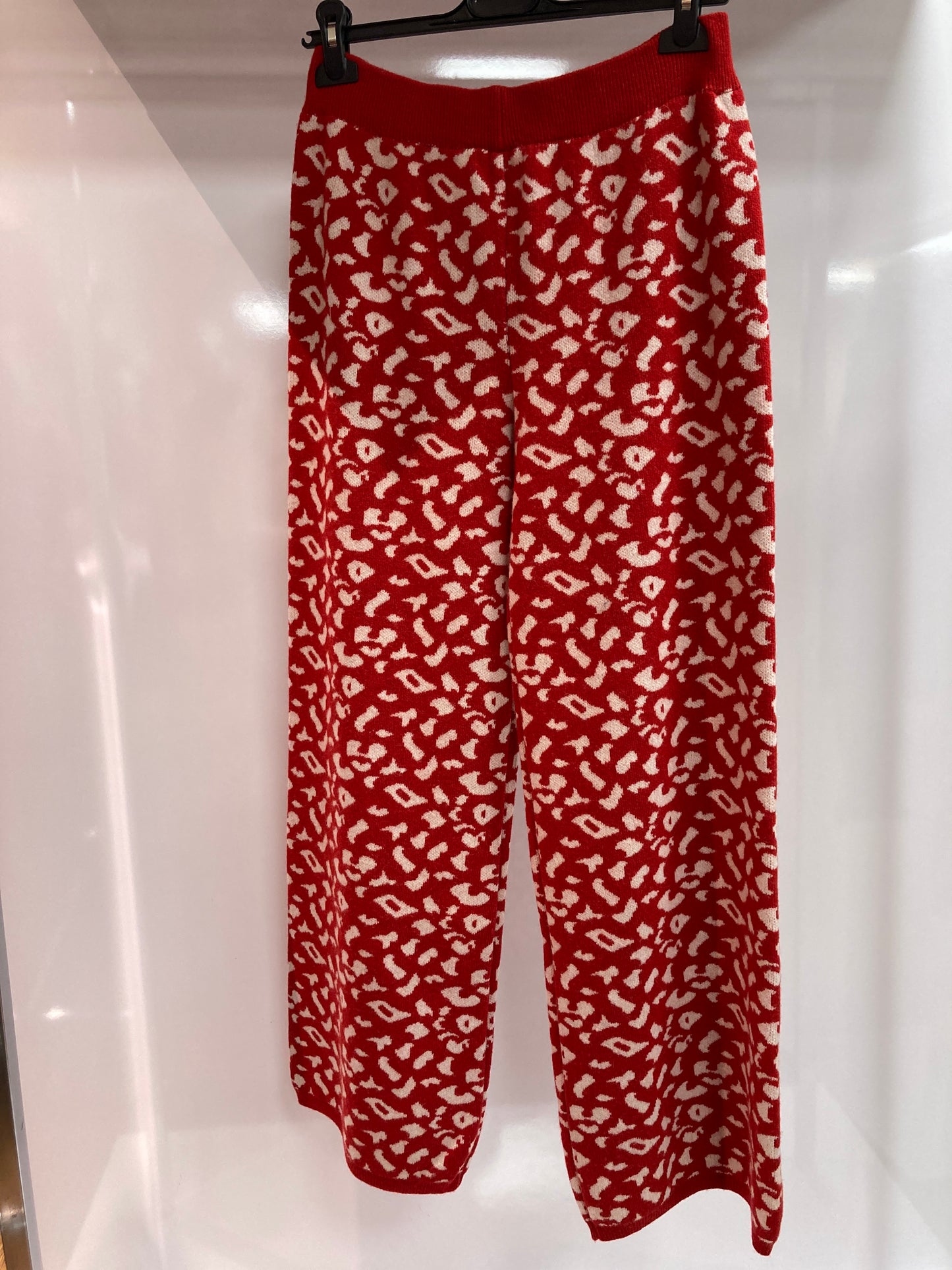 Damen Hose mit Leoparden Muster