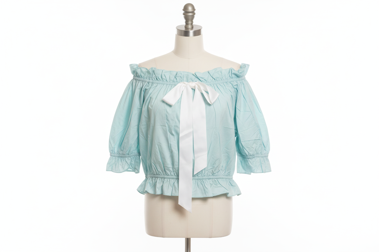 Damen Oberteil mit Schleife