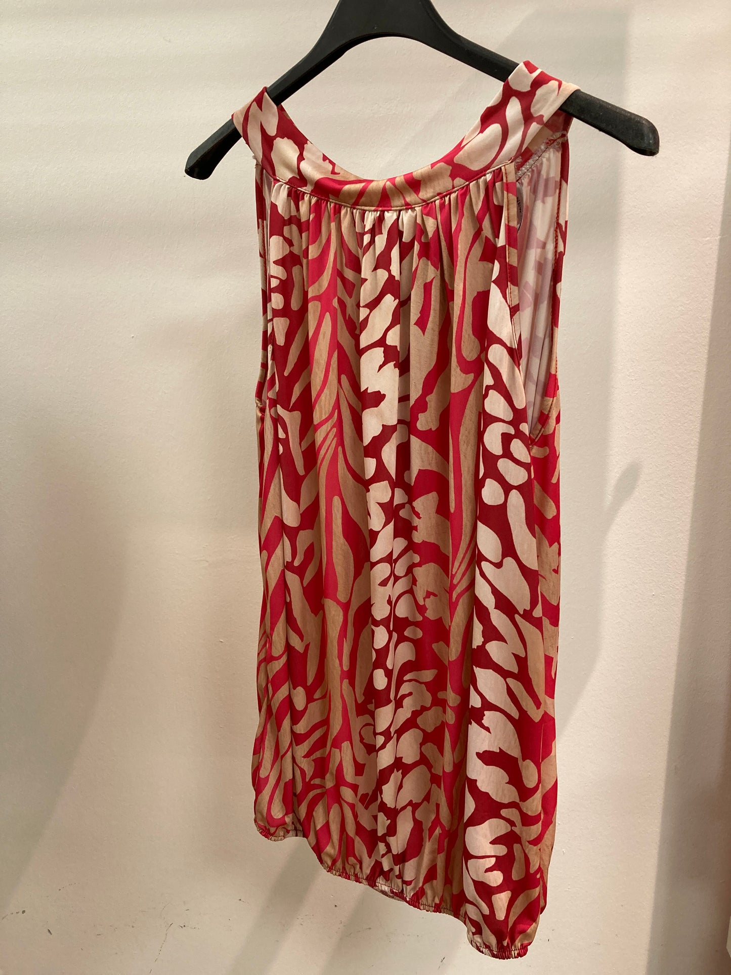 Buntes Top mit Schleife hinten