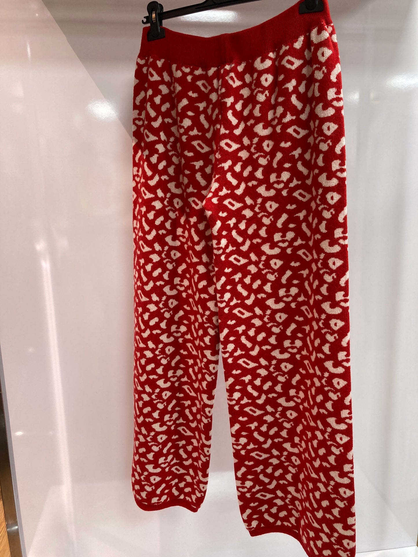 Damen Hose mit Leoparden Muster