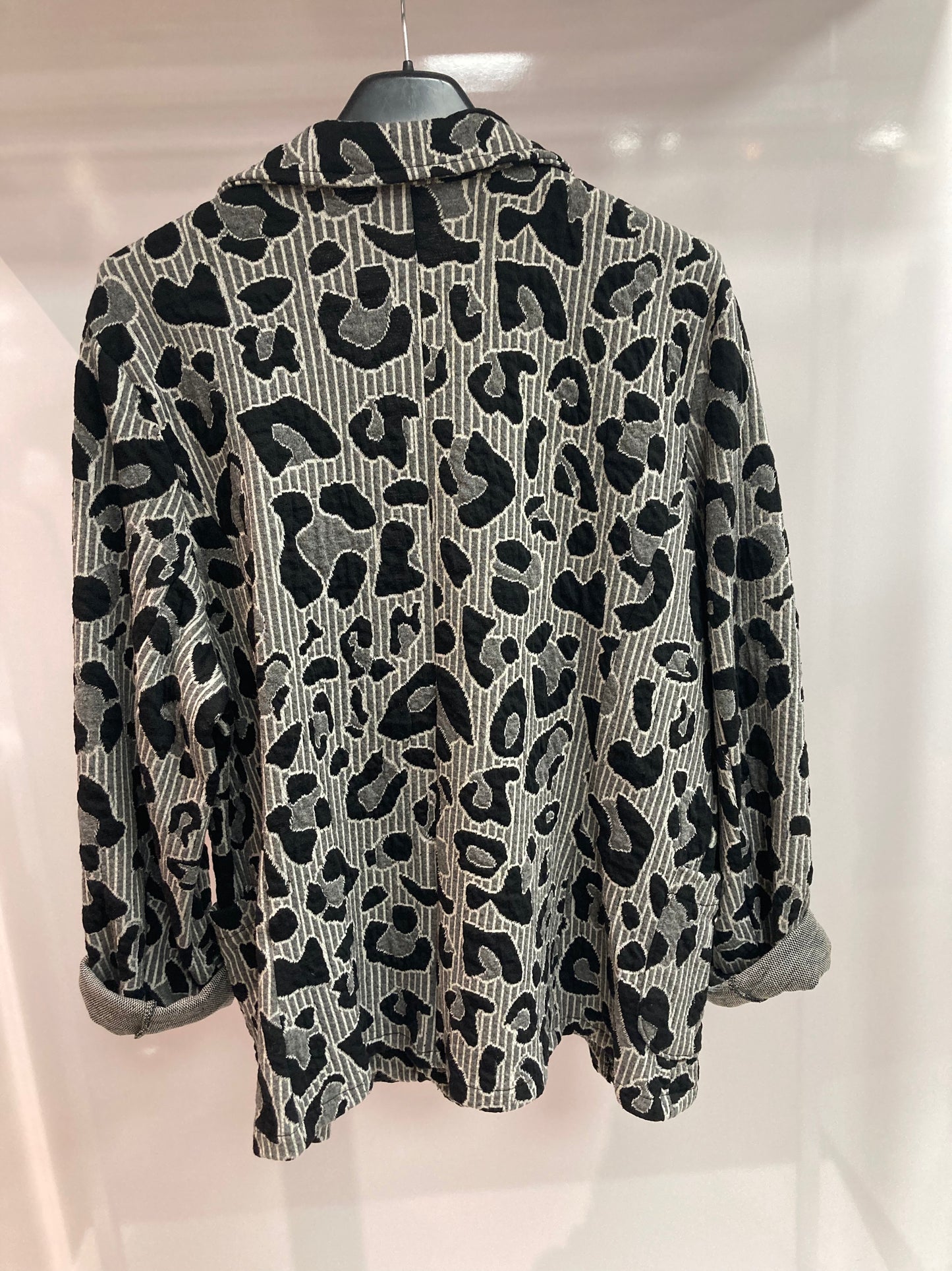 Damen Blazer mit Leoparden Print