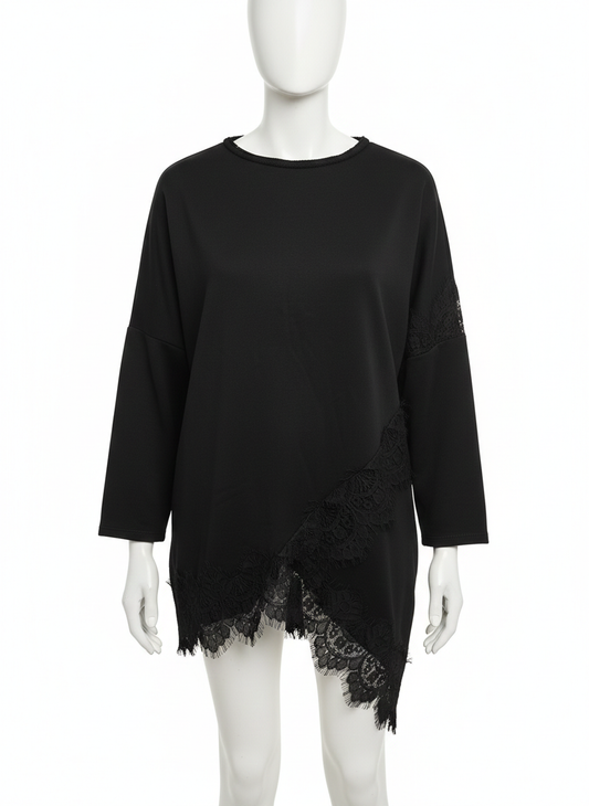 Pullover Spitz Asymetrisch