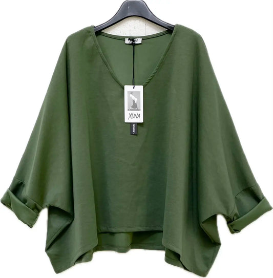 V-Auschnitt Oberteil